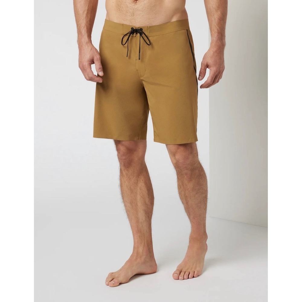 Vuori Knox Boardshort Bronze Brown Size 34 Performance Stretch V3017 NEW Relaxed